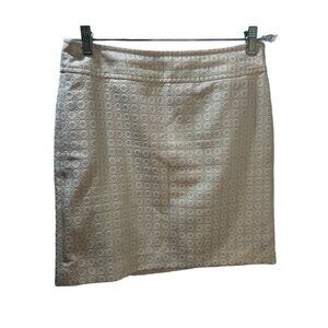 NWOT‎ Ann Taylor Lace Floral Mini Skirt Petite 6P